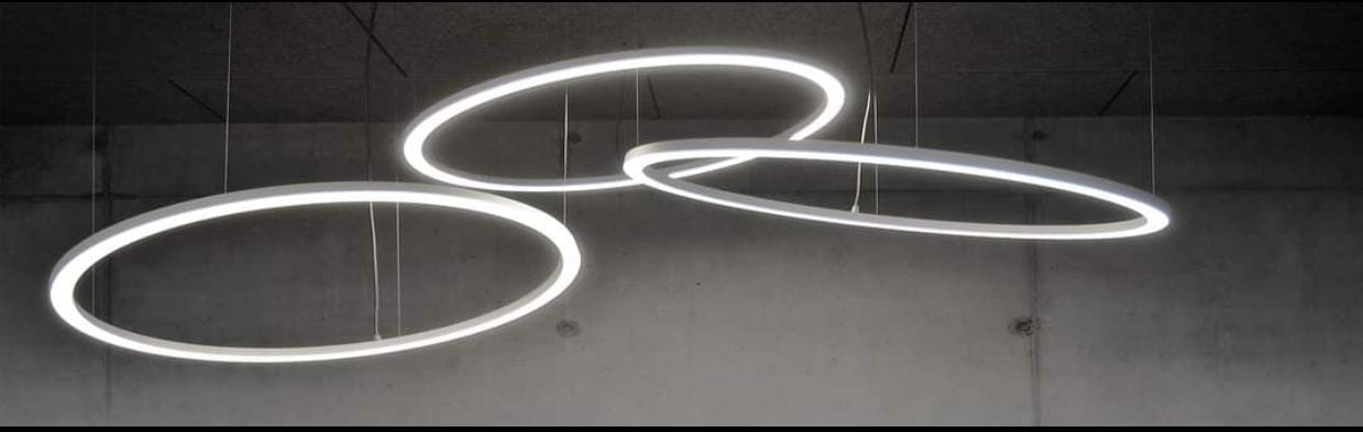 Suspended Round Linear Profile Light